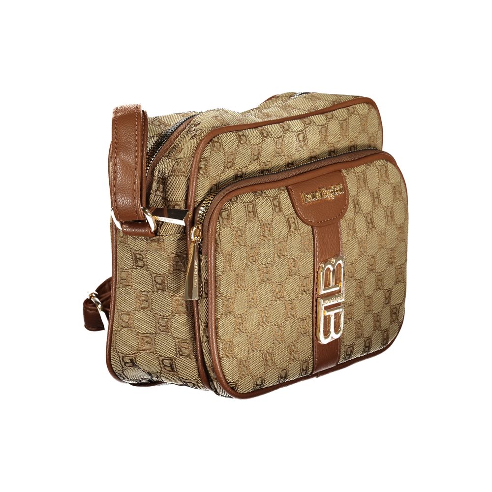Laura Biagiotti Beige Polyester Women Handbag