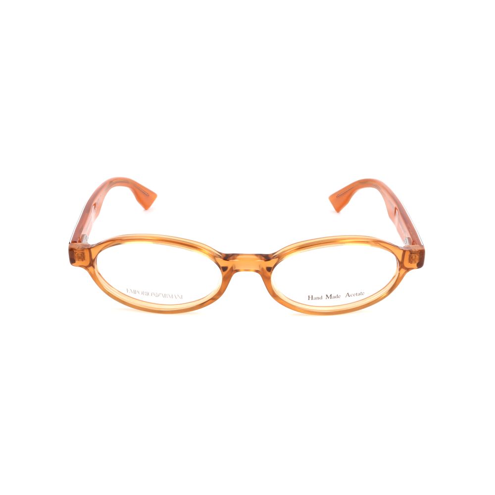 Emporio Armani Brown Acetate Glasses (Frames)
