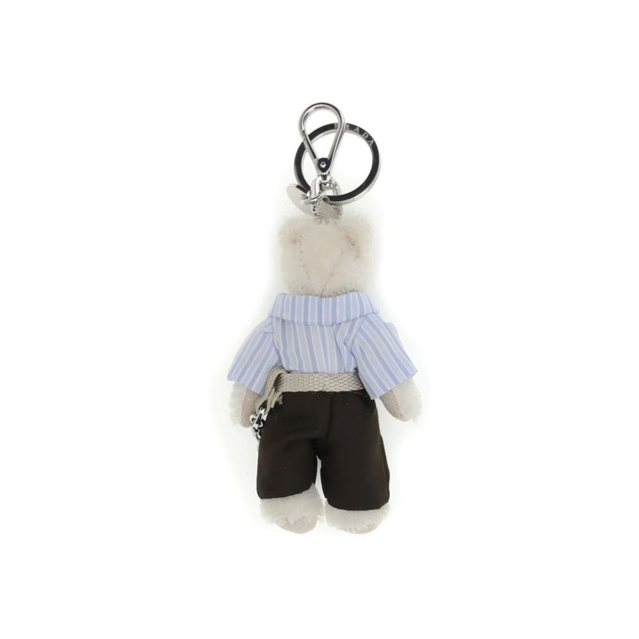 Prada Multicolor Cotton Keychain