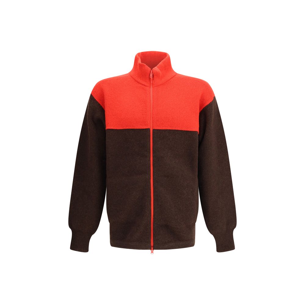 GR10K Brown Wool Shell Jacket