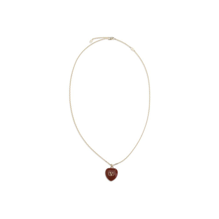 Valentino Garavani Multicolor Brass Necklace