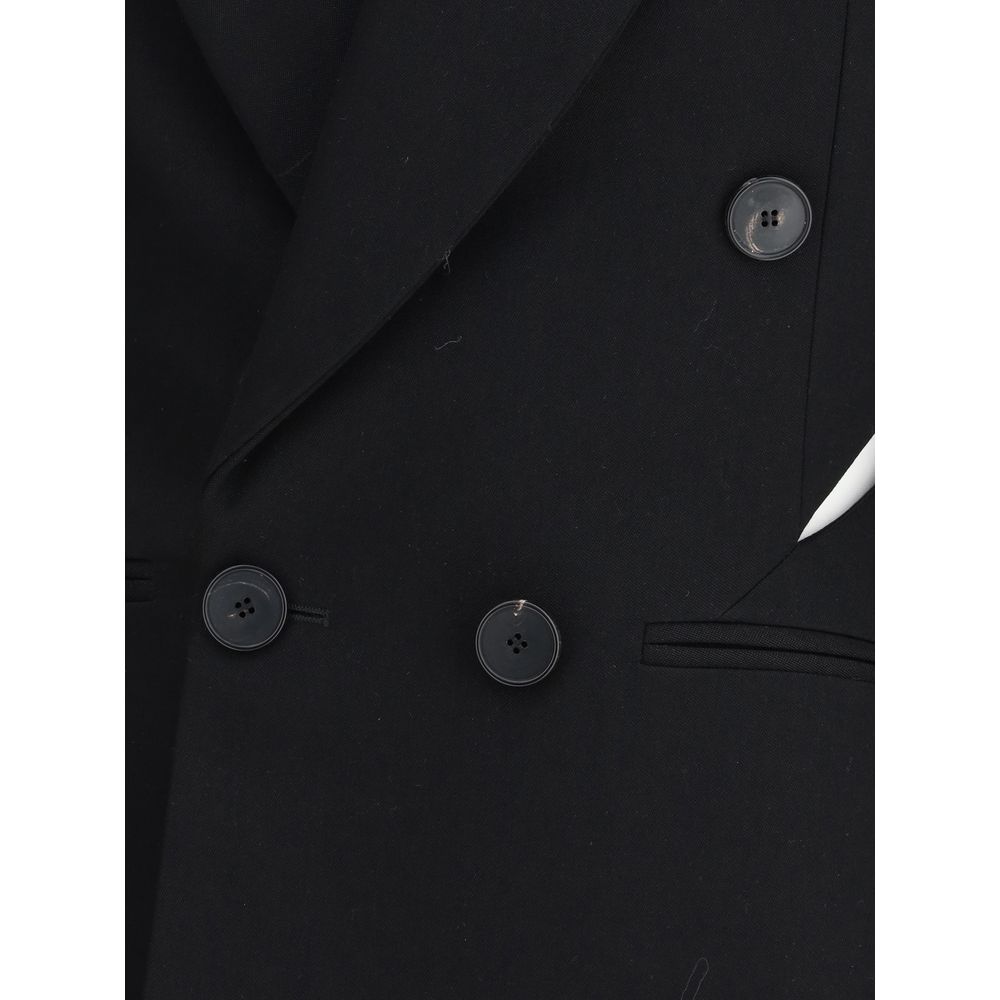 Givenchy Black Wool Jackets And Coat