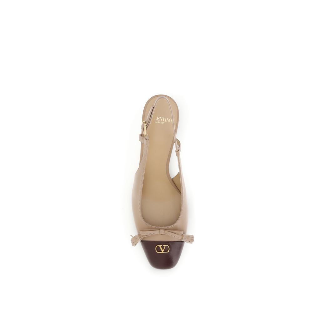 Valentino Garavani Multicolor Goatskin Platform Pumps