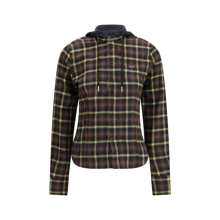 Coperni Brown Cotton Pattern Shirt