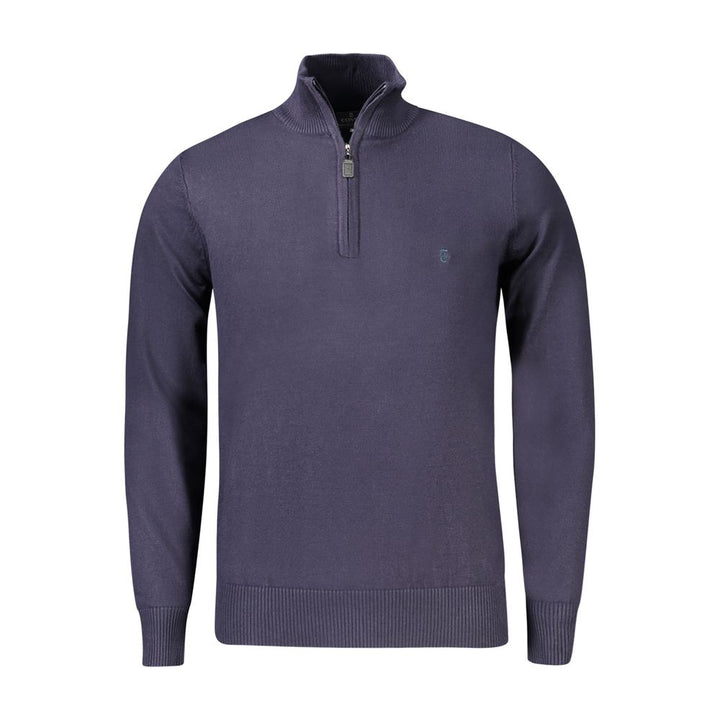 Coveri Moving Blue Viscose Men's Sweater
