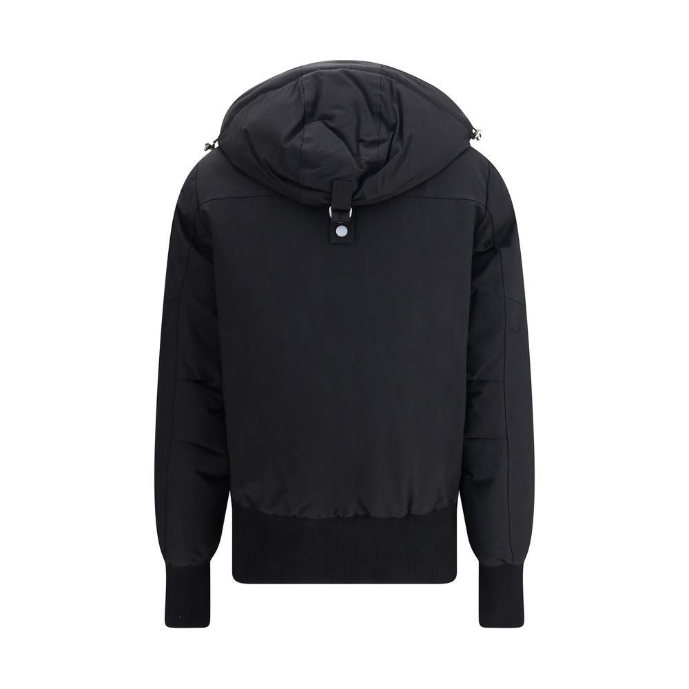 Moose Knuckles Black Cotton Clothing