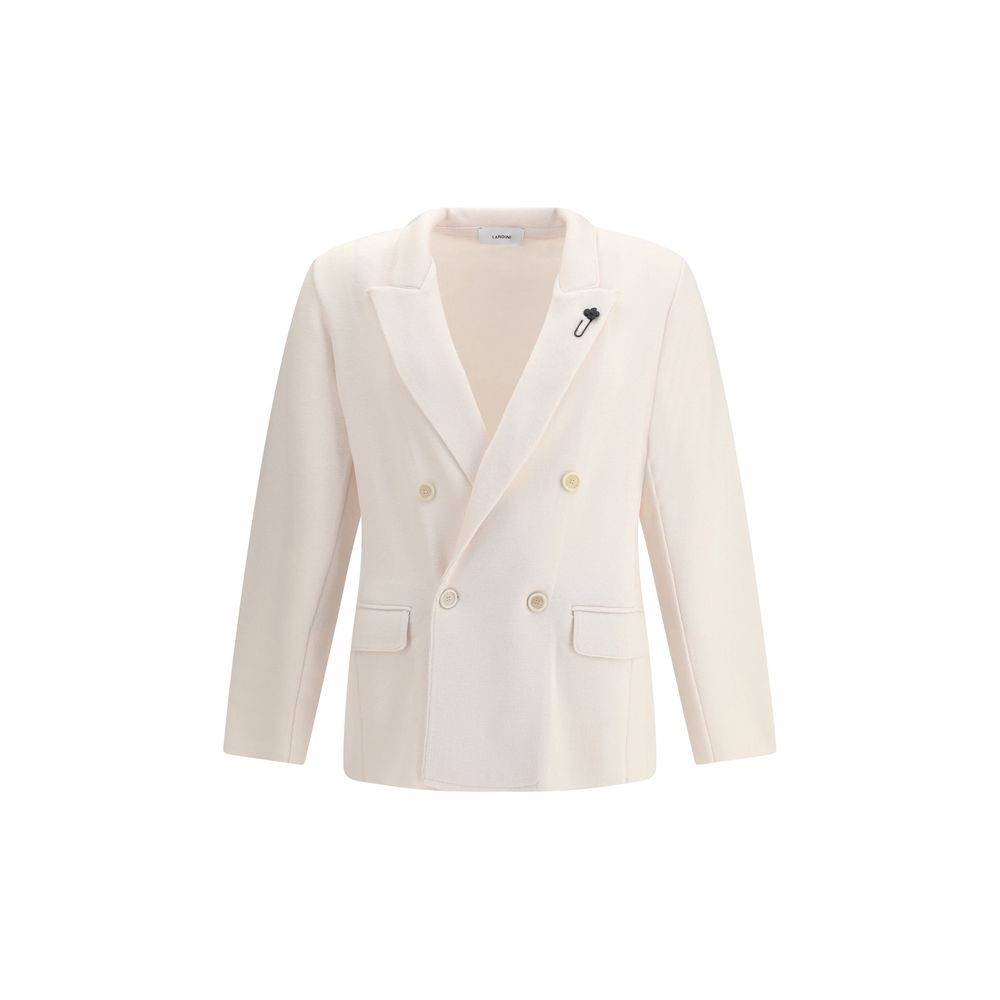 Lardini Beige Wool Coat