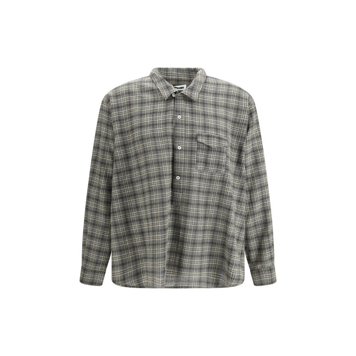 Magliano Multicolor Fleece Wool Pattern Shirt