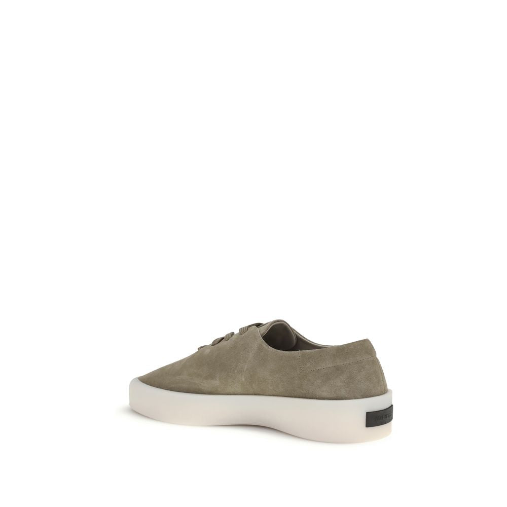 Fear Of God Beige Calf Leather Bos Taurus Low Top Sneakers