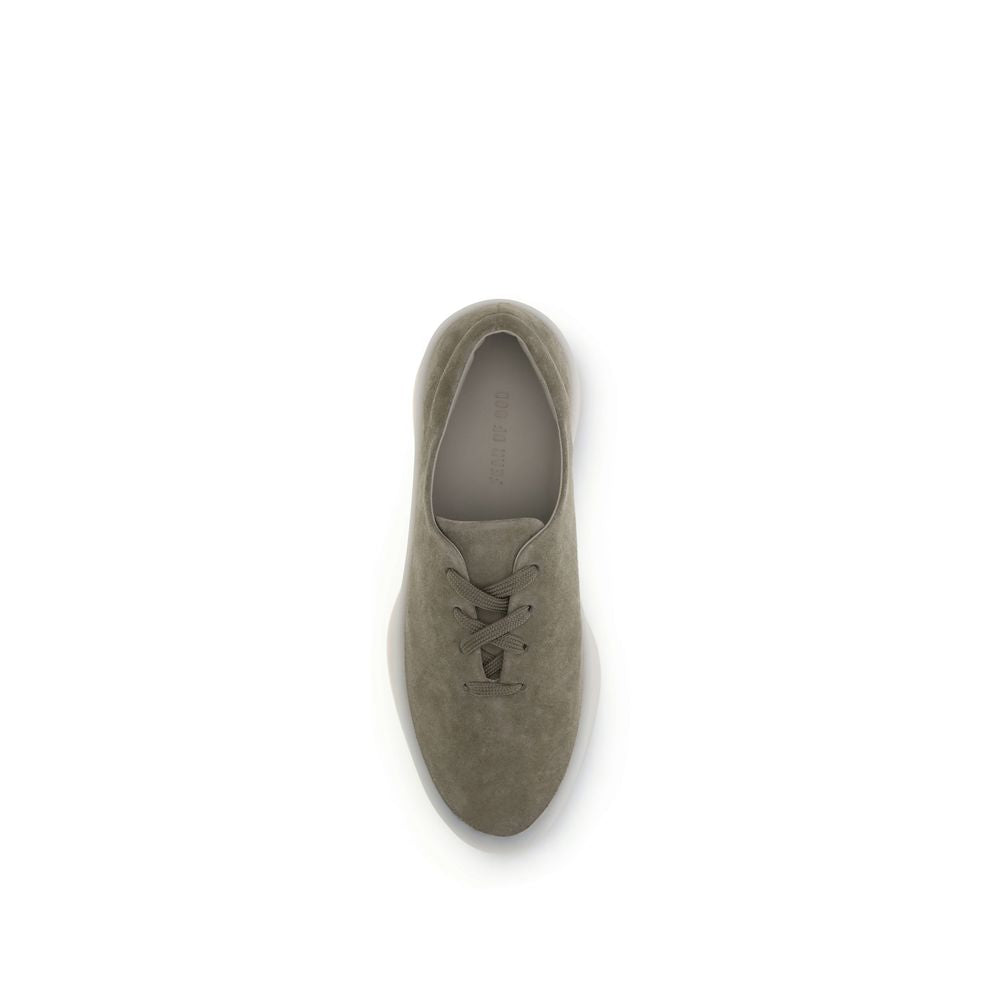 Fear Of God Beige Calf Leather Bos Taurus Low Top Sneakers