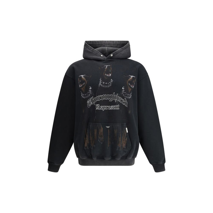 Represent Black Cotton Sweatshirt
