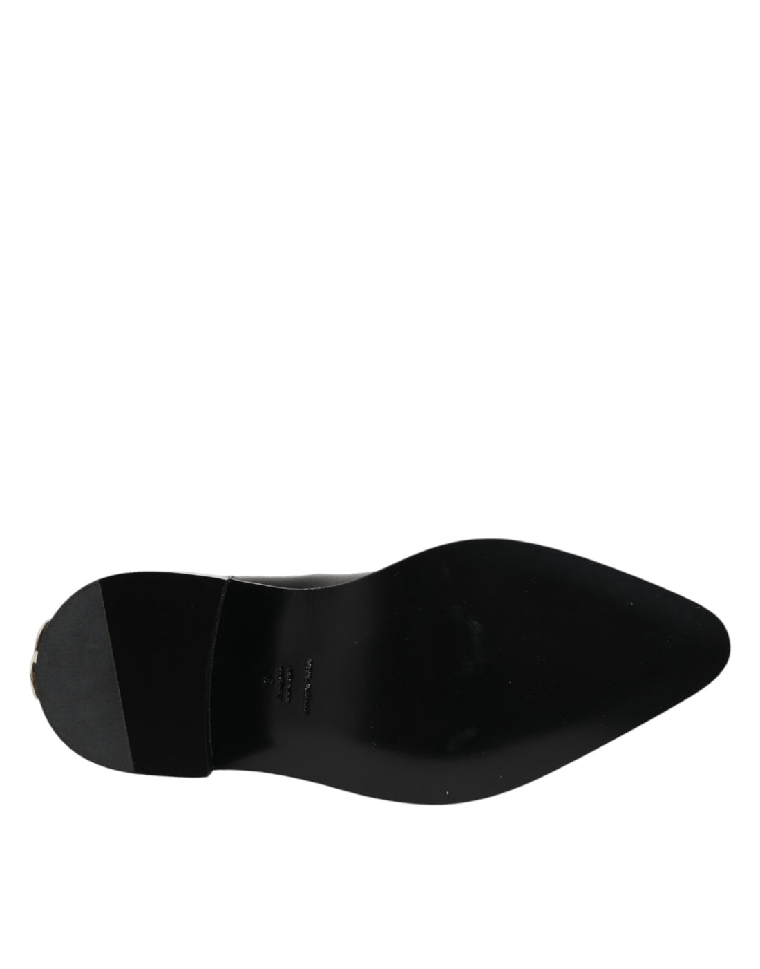Dolce & Gabbana Black Studded Chelsea Short Ankle Boots Shoes