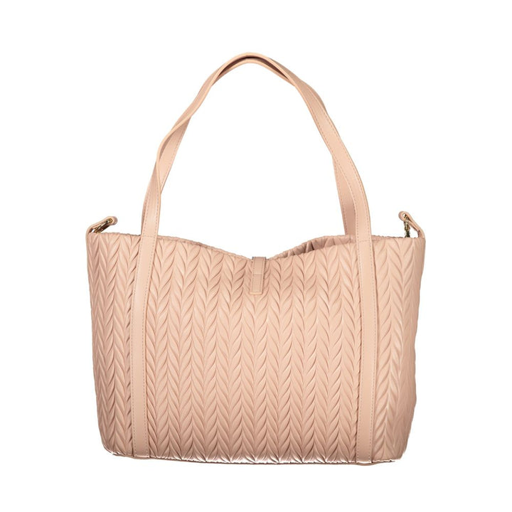 Mario Valentino Rosa Polyurethane Women Shoulder Bag