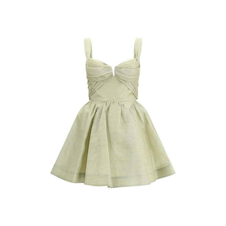 Zimmermann Bicolor Linen Casual Dress