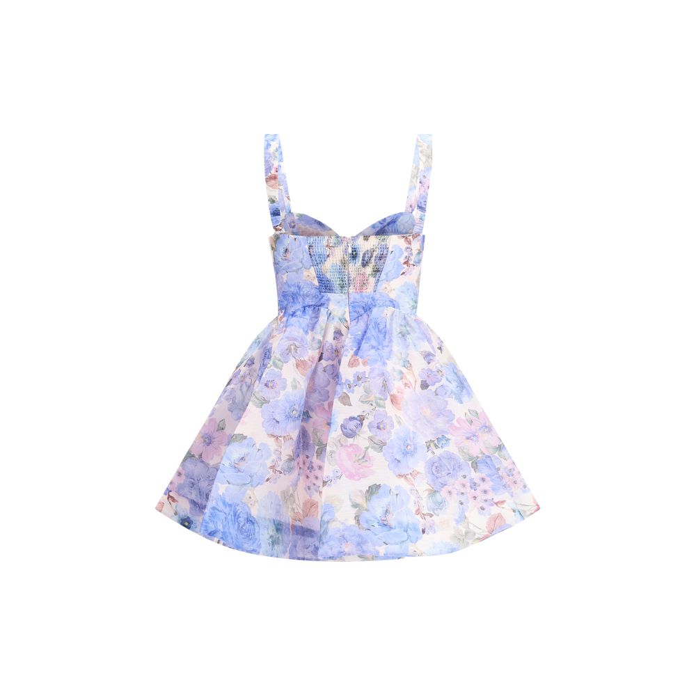 Zimmermann Multicolor Linen Casual Dress