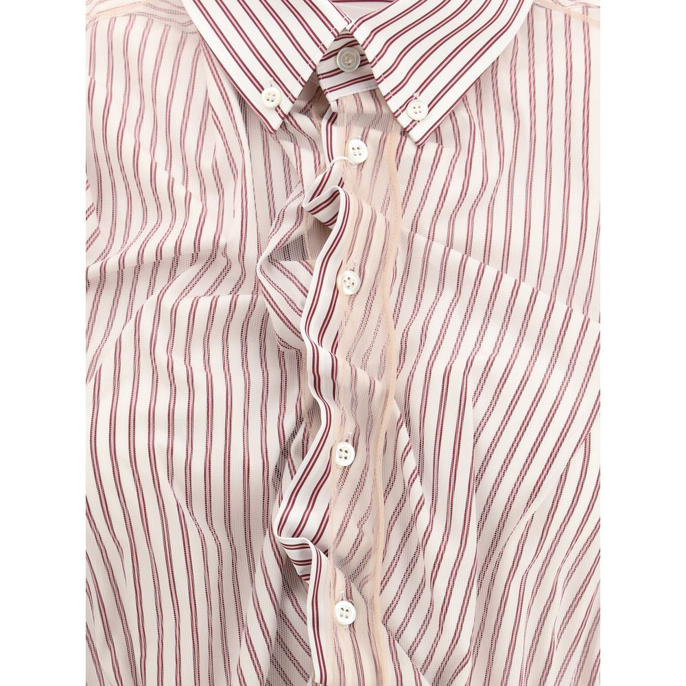 Margiela Multicolor Cotton Pattern Shirt