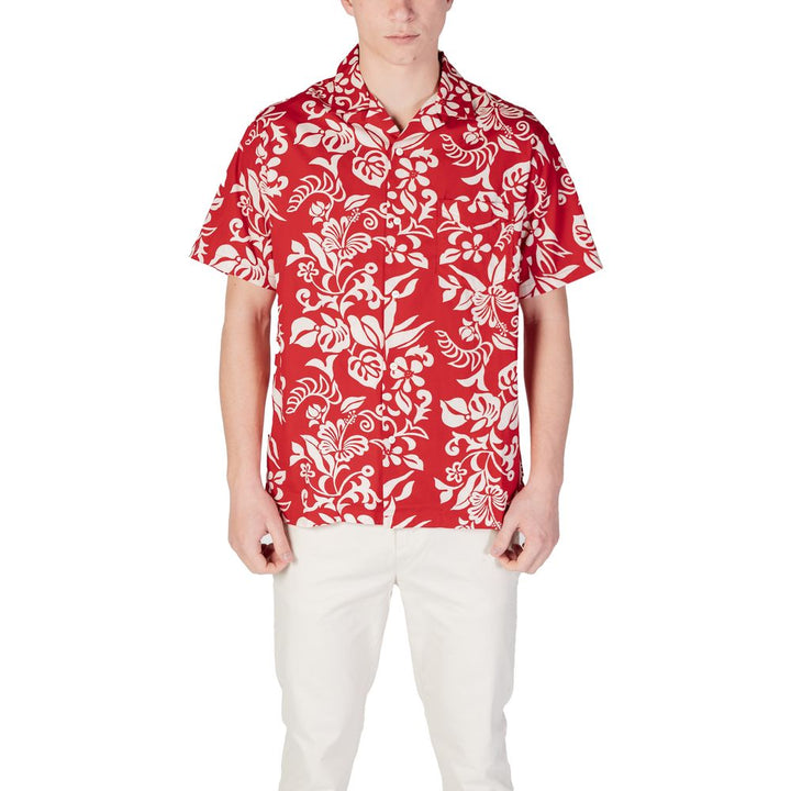 Replay Multicolor Cotton Shortsleeve Shirt