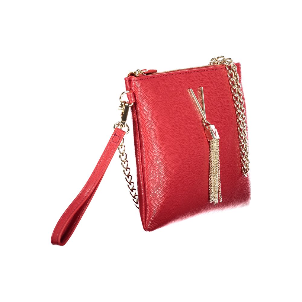 Mario Valentino Rosso Polyurethane Women Handbag