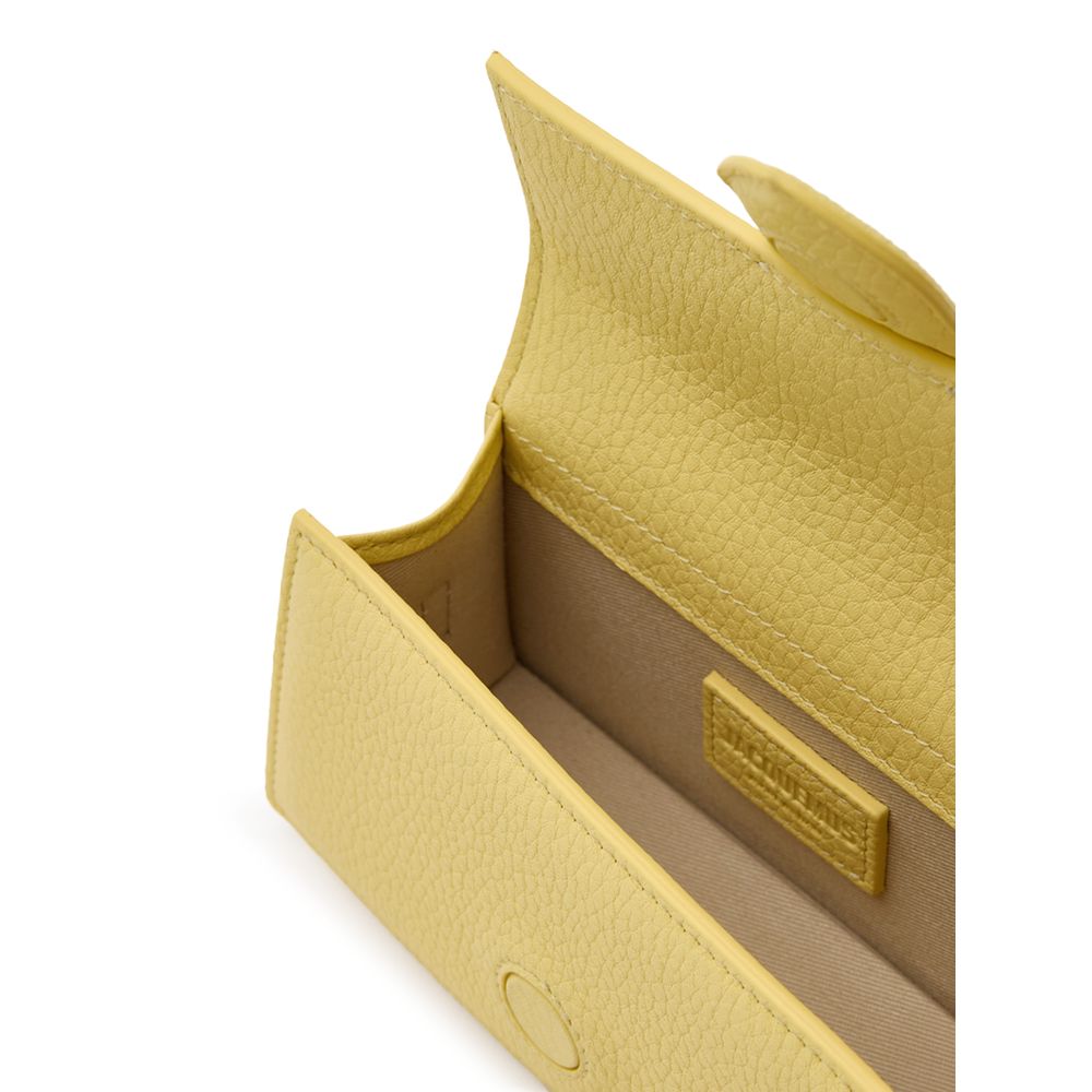 Jacquemus Yellow Leather Handbag