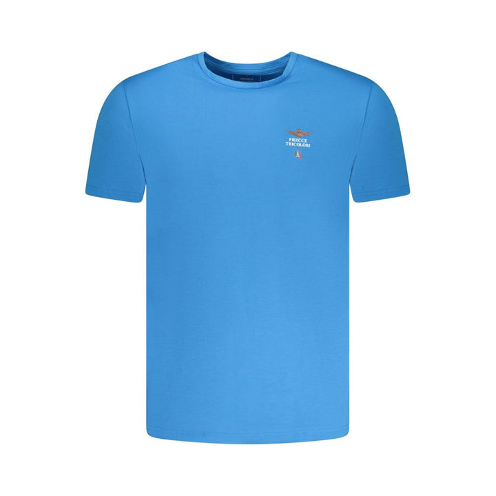 Aeronautica Militare Azzurro Cotton Men's Shirt