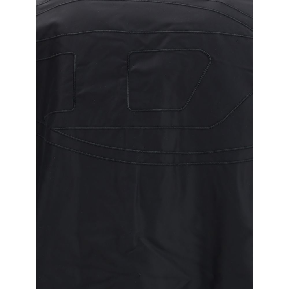 Diesel Black Polyamide Bomber