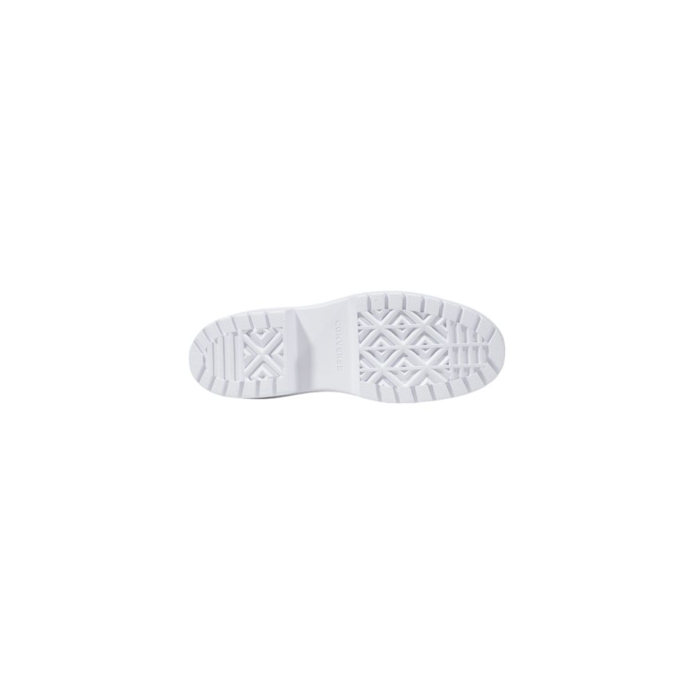 Converse White Fabric Chunky Sneakers