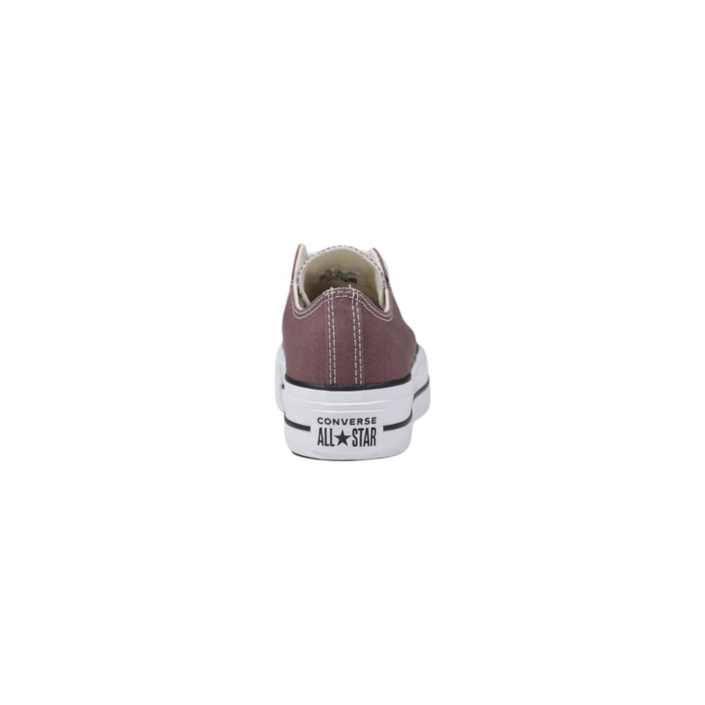 Converse Purple Fabric Low Top Sneakers