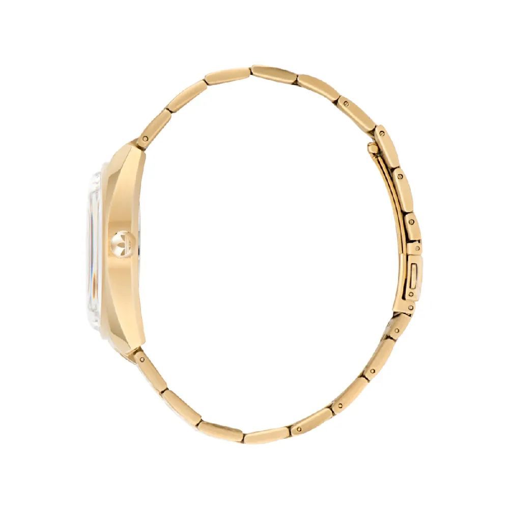 Adidas Gold Stainless Steel Dress Watch