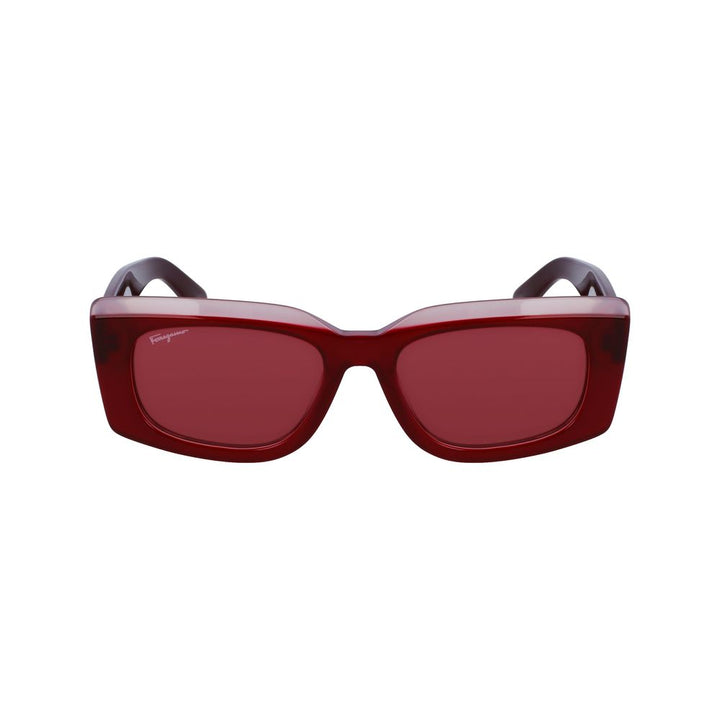 Ferragamo Multicolor Acetate Sunglasses