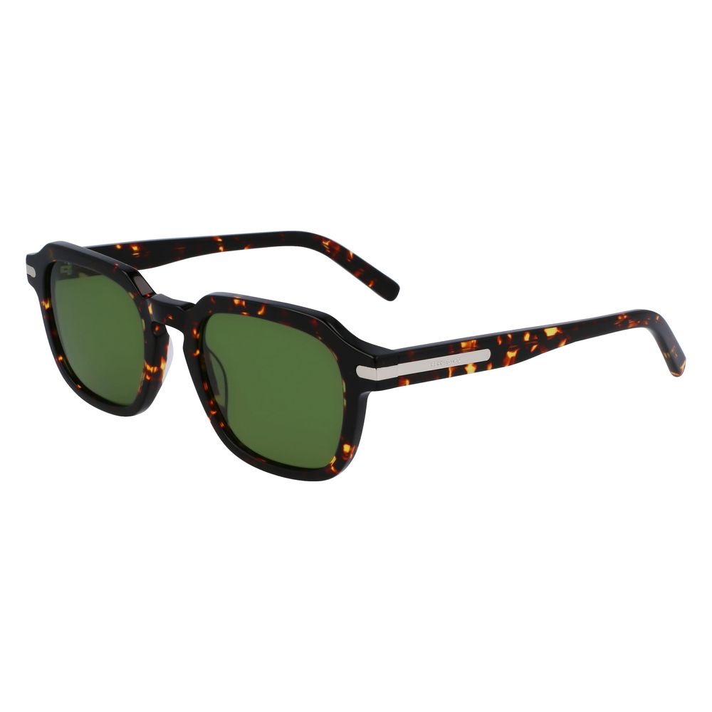 Ferragamo Brown Acetate Sunglasses