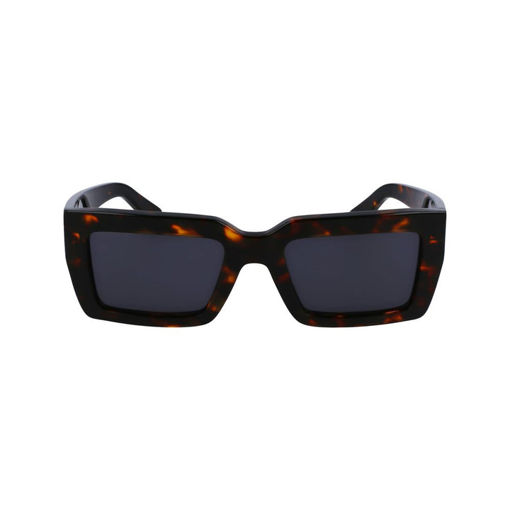 Ferragamo Brown Acetate Sunglasses