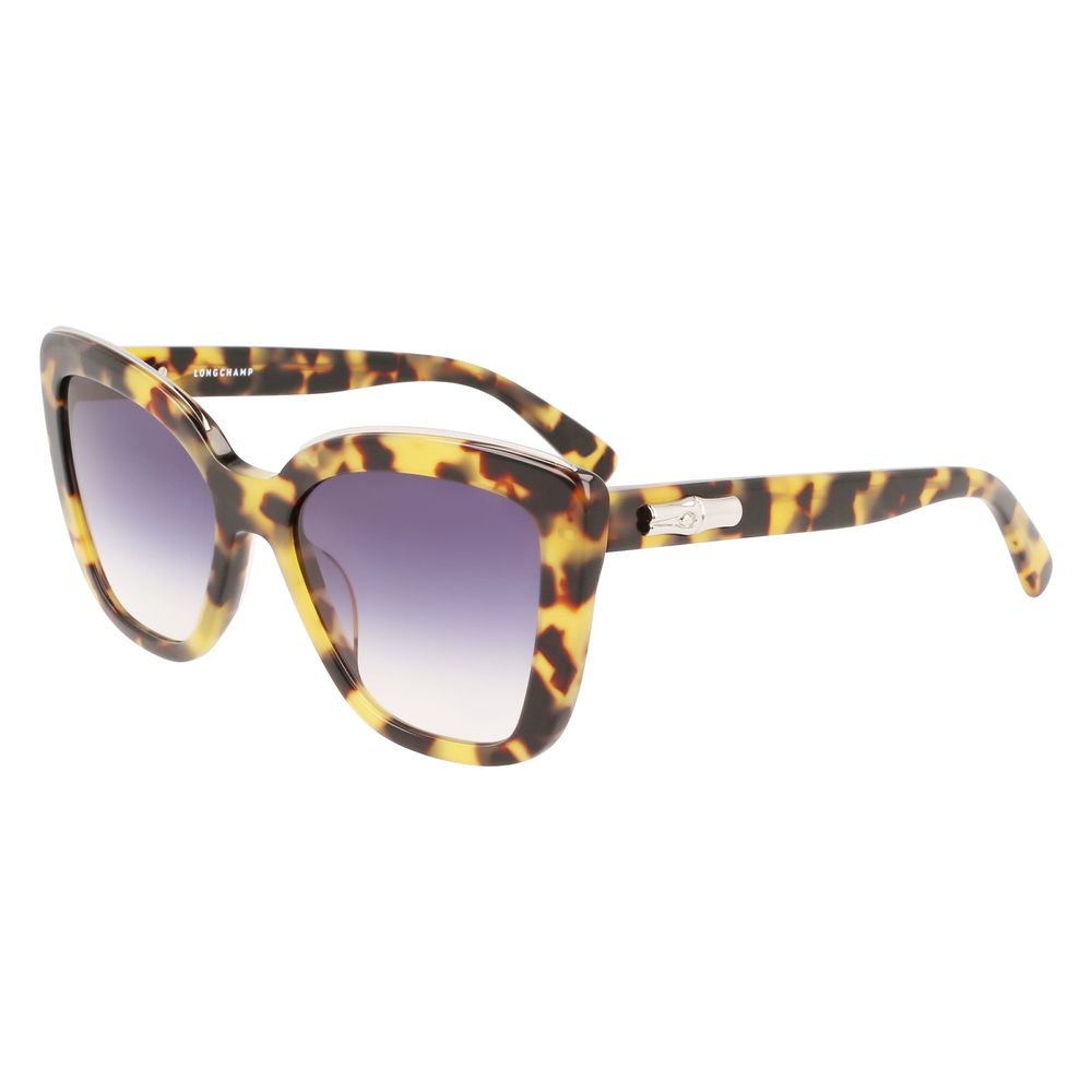 Longchamp Brown Acetate Sunglasses