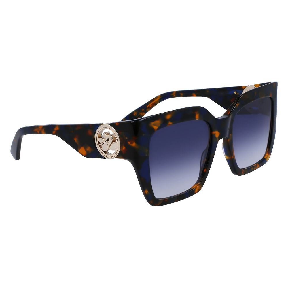 Longchamp Blue Acetate Sunglasses