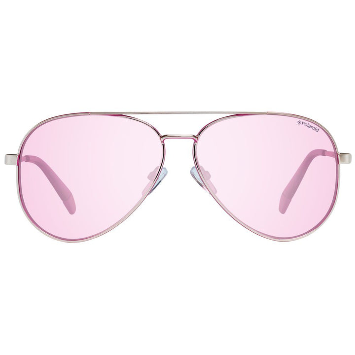 Polaroid Gray Metal Sunglasses