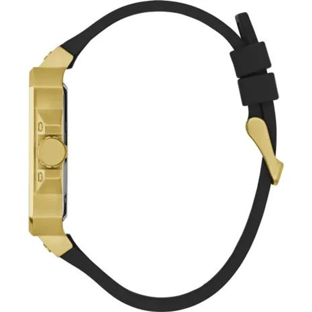 Guess Black Synthetic Dress Watch
