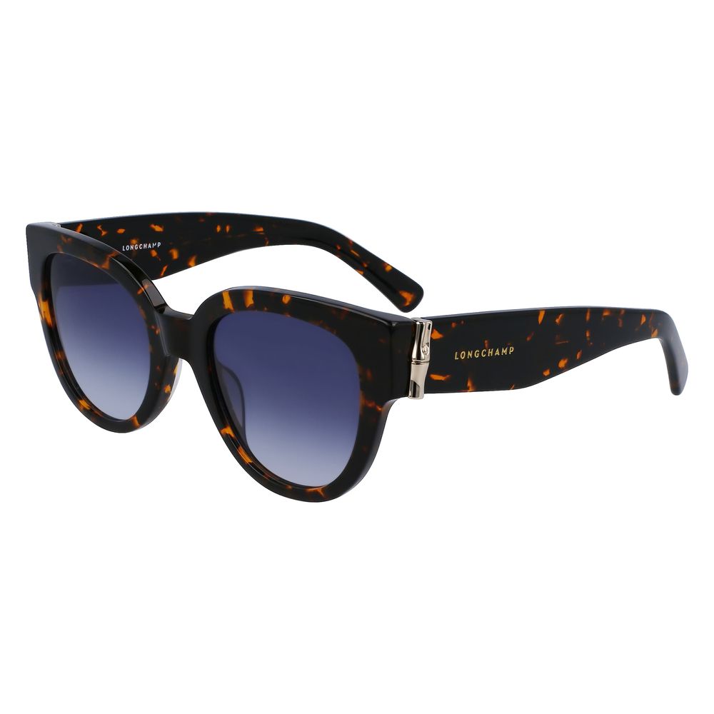 Longchamp Brown Acetate Sunglasses