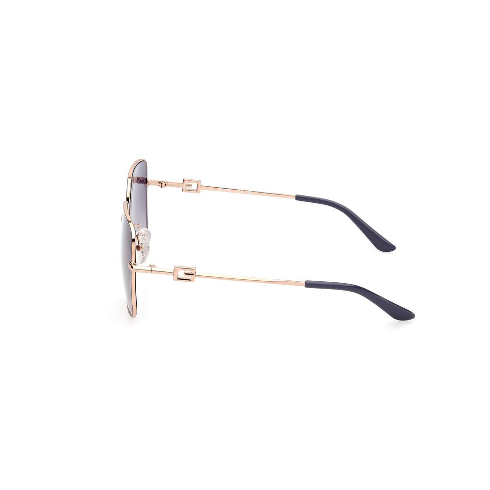 Guess Gray Metal Sunglasses