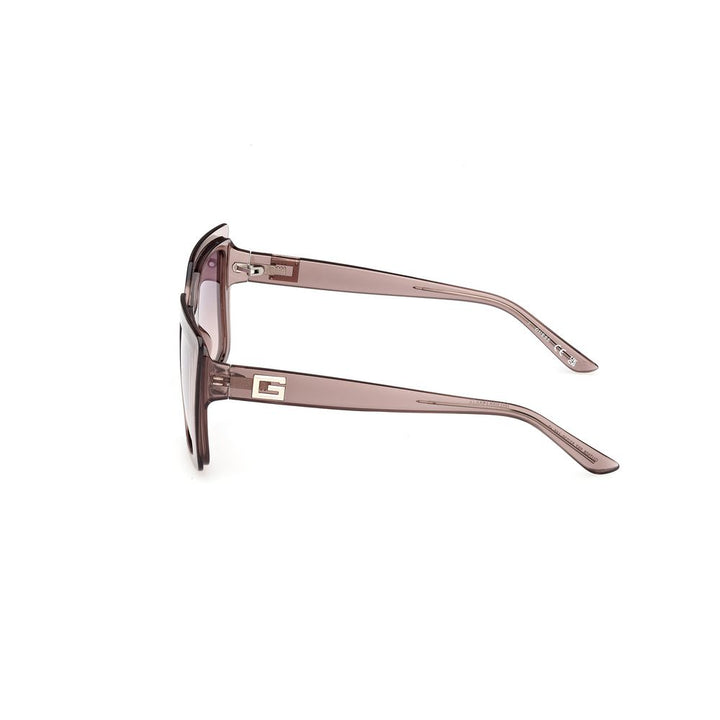 Guess Beige Resin Sunglasses