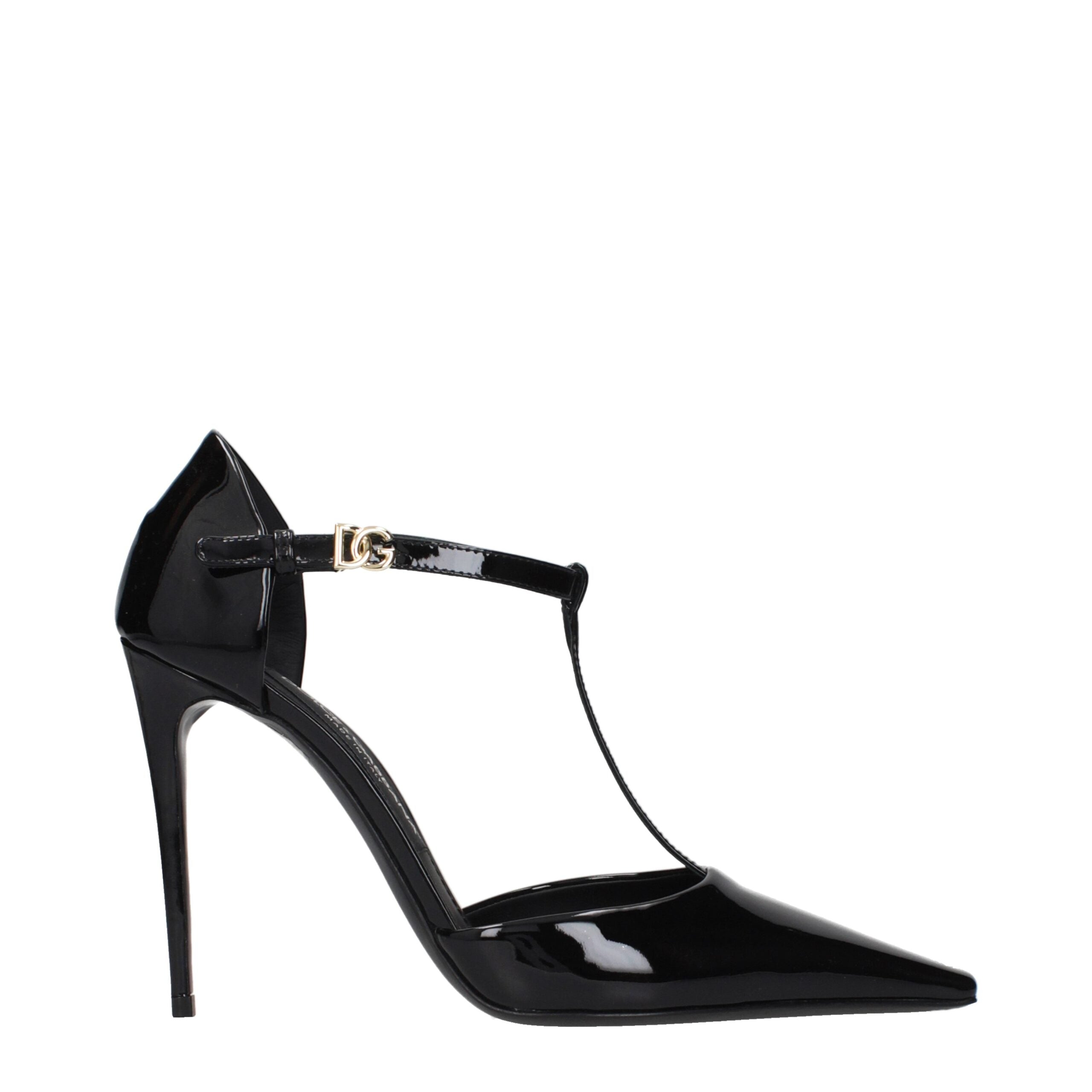 Dolce & Gabbana Black Leather Pumps