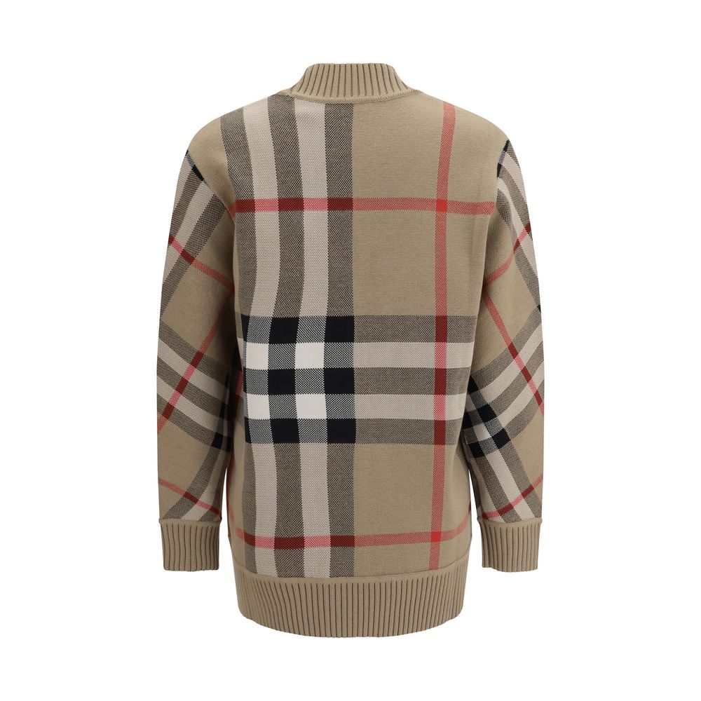 Burberry Beige Polyester Cardigan