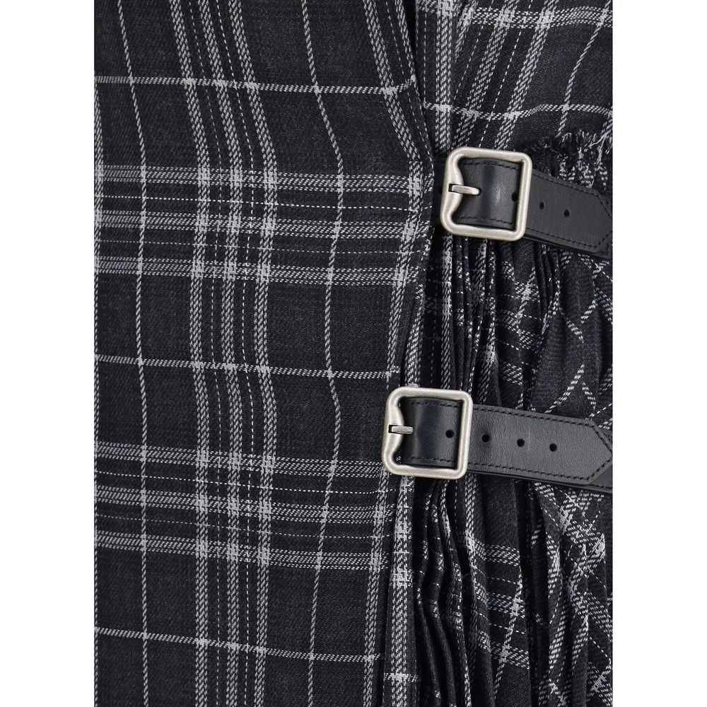 Burberry Gray Polyester Casual Dress