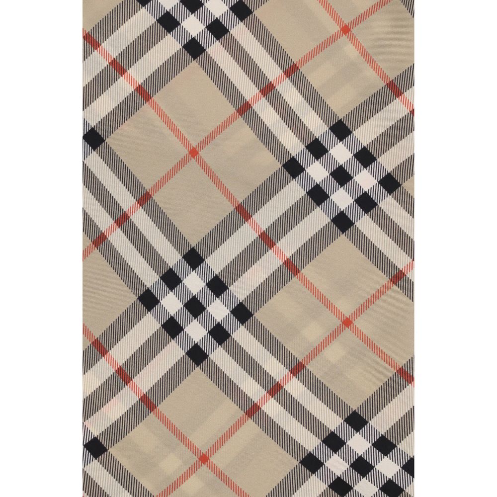 Burberry Beige Silk Scarf