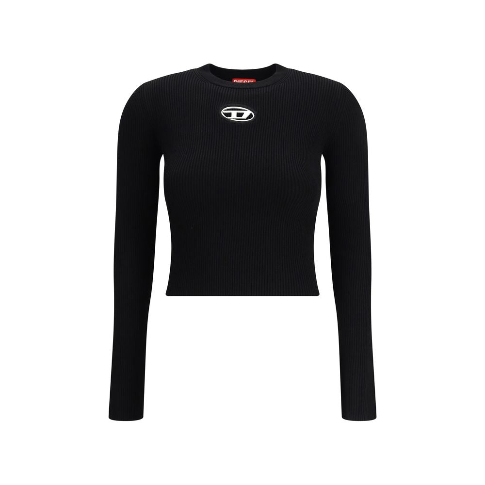 Diesel Black Viscose Top