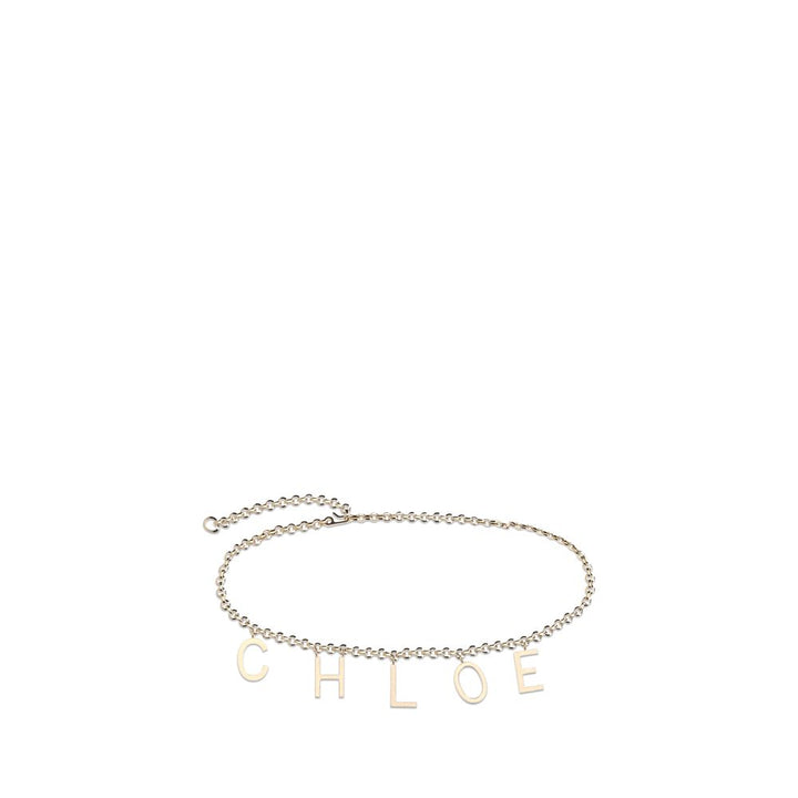 Chloé Gold Brass Regular Belt