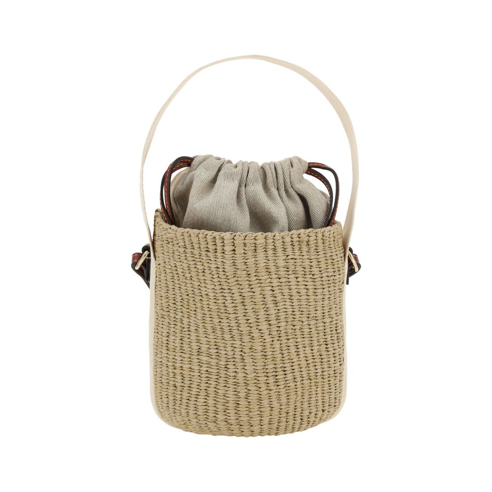 Chloé White Cotton Shoulder Bag