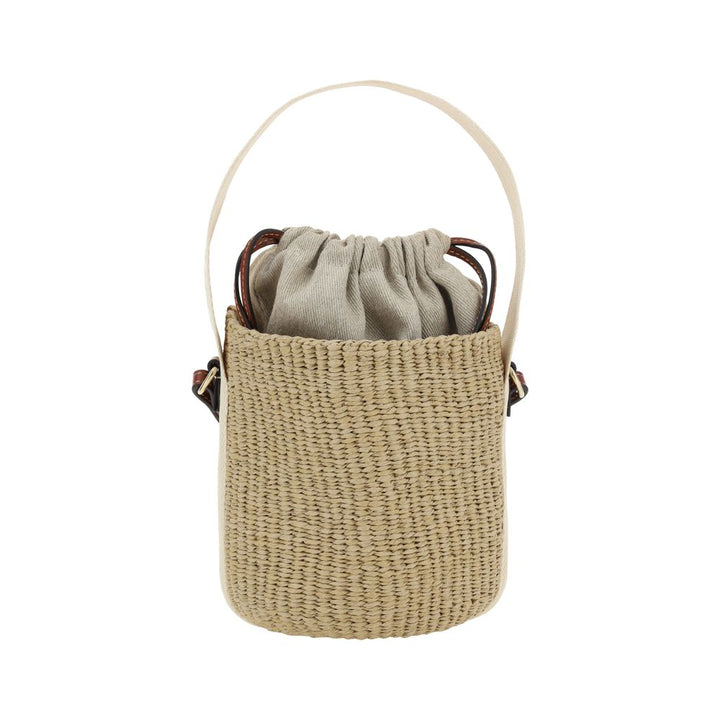 Chloé White Cotton Shoulder Bag