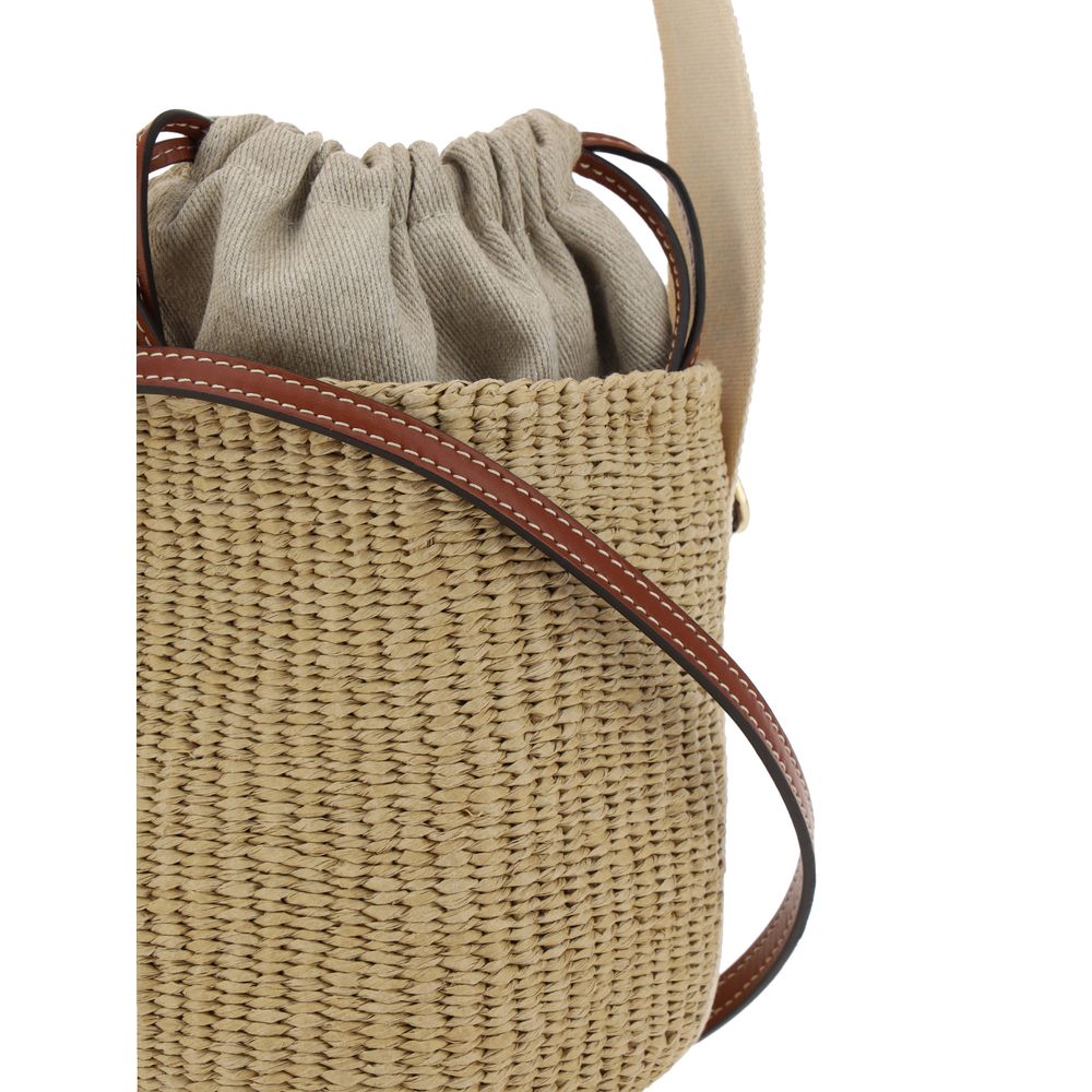 Chloé White Cotton Shoulder Bag