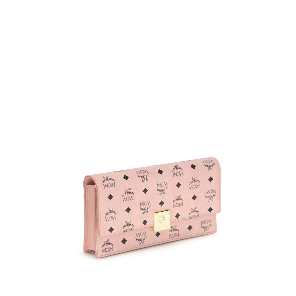 MCM Multicolor Fabric Wallet