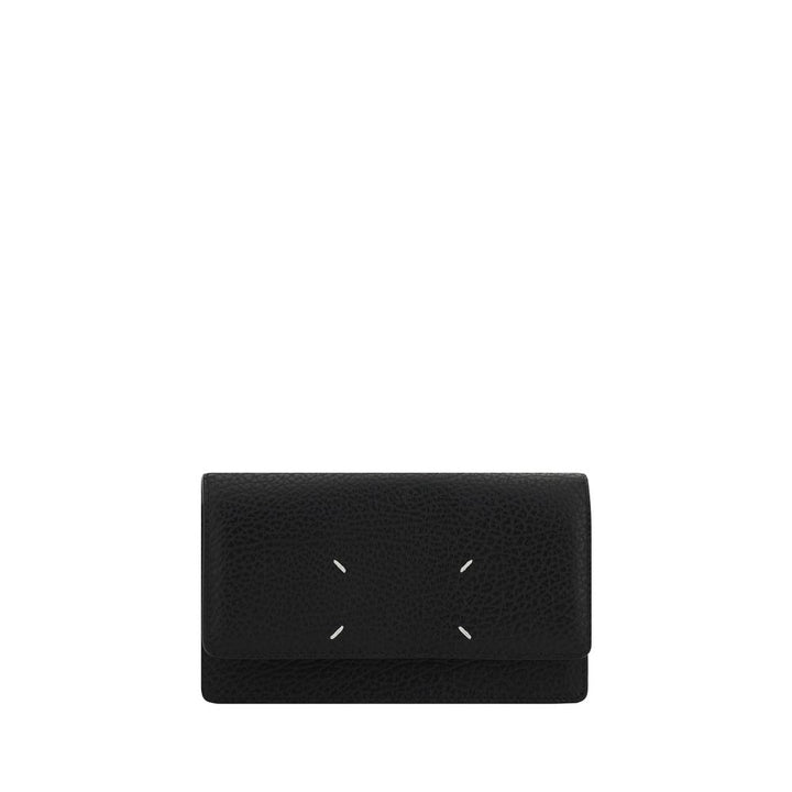 Maison Margiela Black Calf Leather Bos Taurus Wallet
