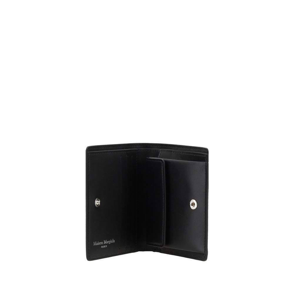 Maison Margiela Black Calf Leather Bos Taurus Wallet